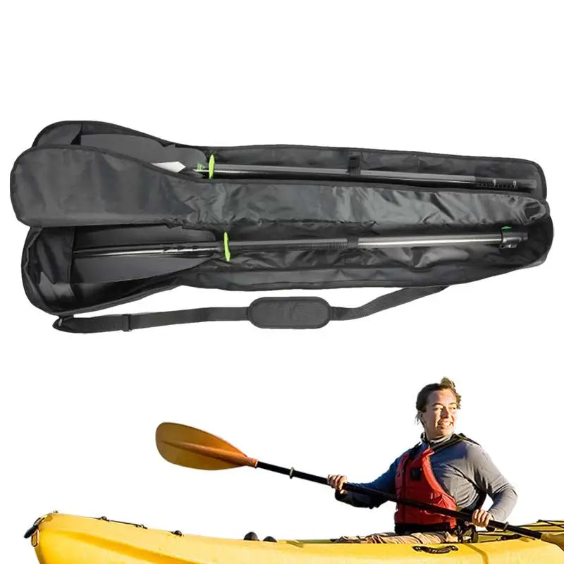 Kayak Paddle Carrying Bag Kayak Paddle Organizer Bag Waterproof Bag For Dual-Head And Three-Section Paddle Adjustable Strap