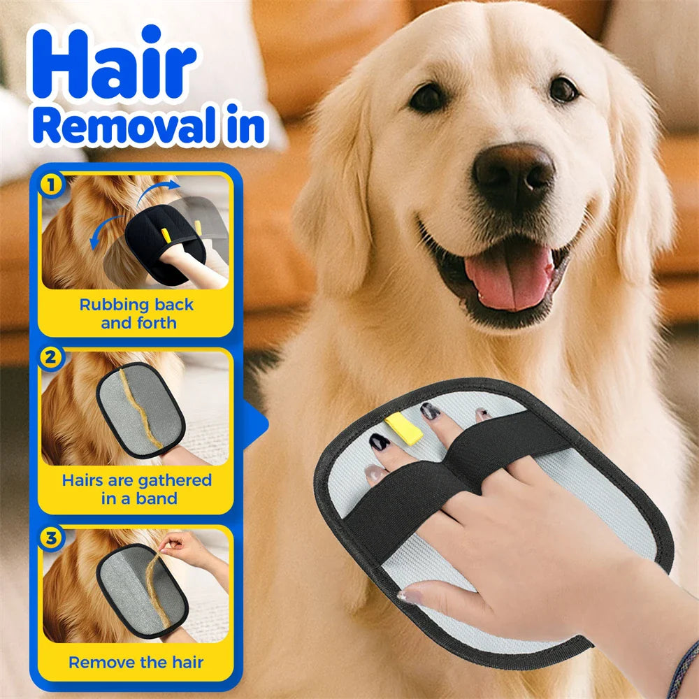 Works both as a pet grooming tool when