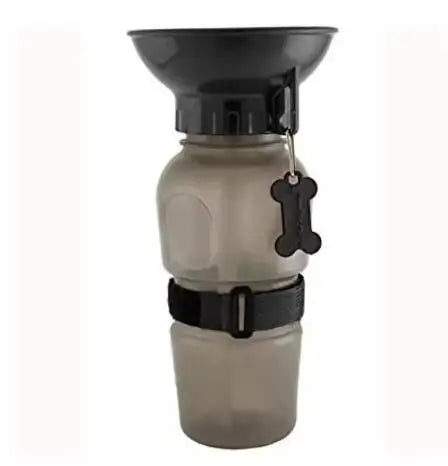 500ml Outdoor Portable Pet Dog Water Bottle Extrusion Large Dog Travel Water Cup Drinking Water Feeder Bowl for Dog Cat