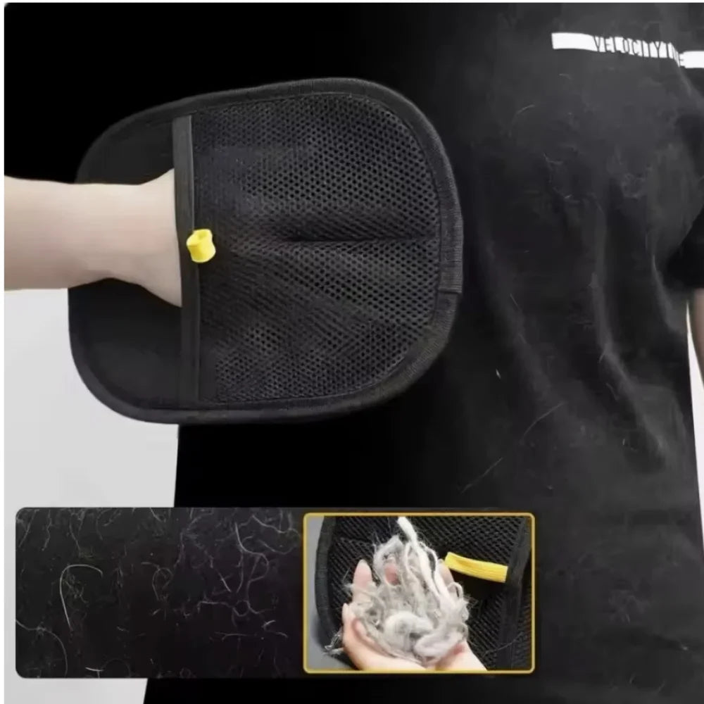 Pet Grooming equipment Gloves Deshedding Glove pet hair remover glove for Dog Cat Rabbit Accessories with Long/Short/Curly Hair