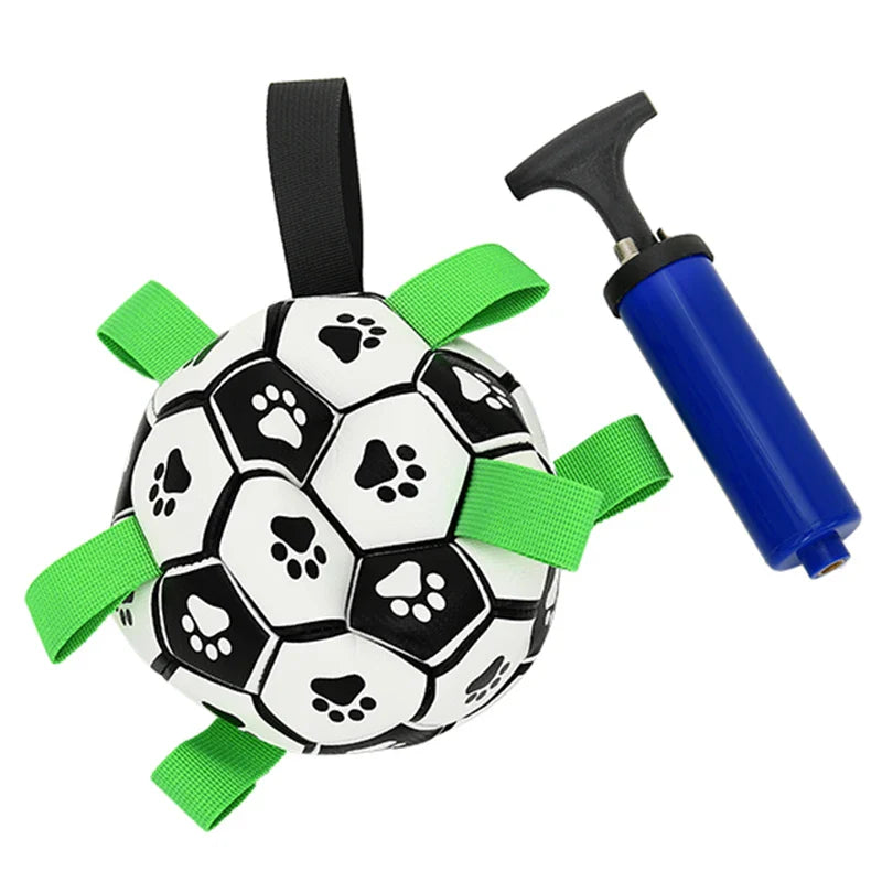 Pet Dog Toys For Small Medium Dogs Cats Portable Puppy Ball Toys with Air Pump Interactive Dog Toys Outdoor Pug Pet Accessories