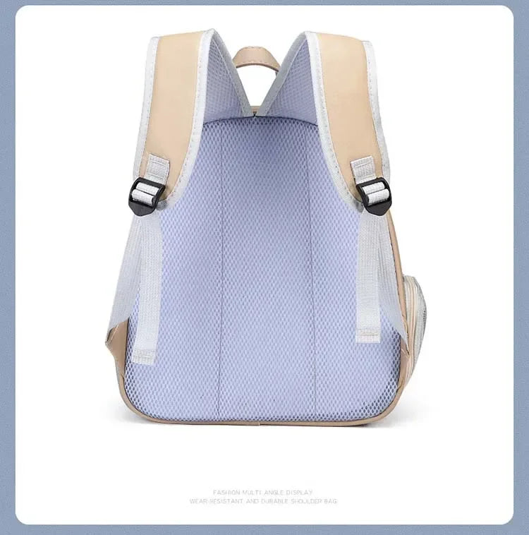 Pet Supplies Cat Carrier Bag PU Portable Travel Outdoor Backpack for Cat Small Dogs Transparent Breathable Carrying Shoulder Bag