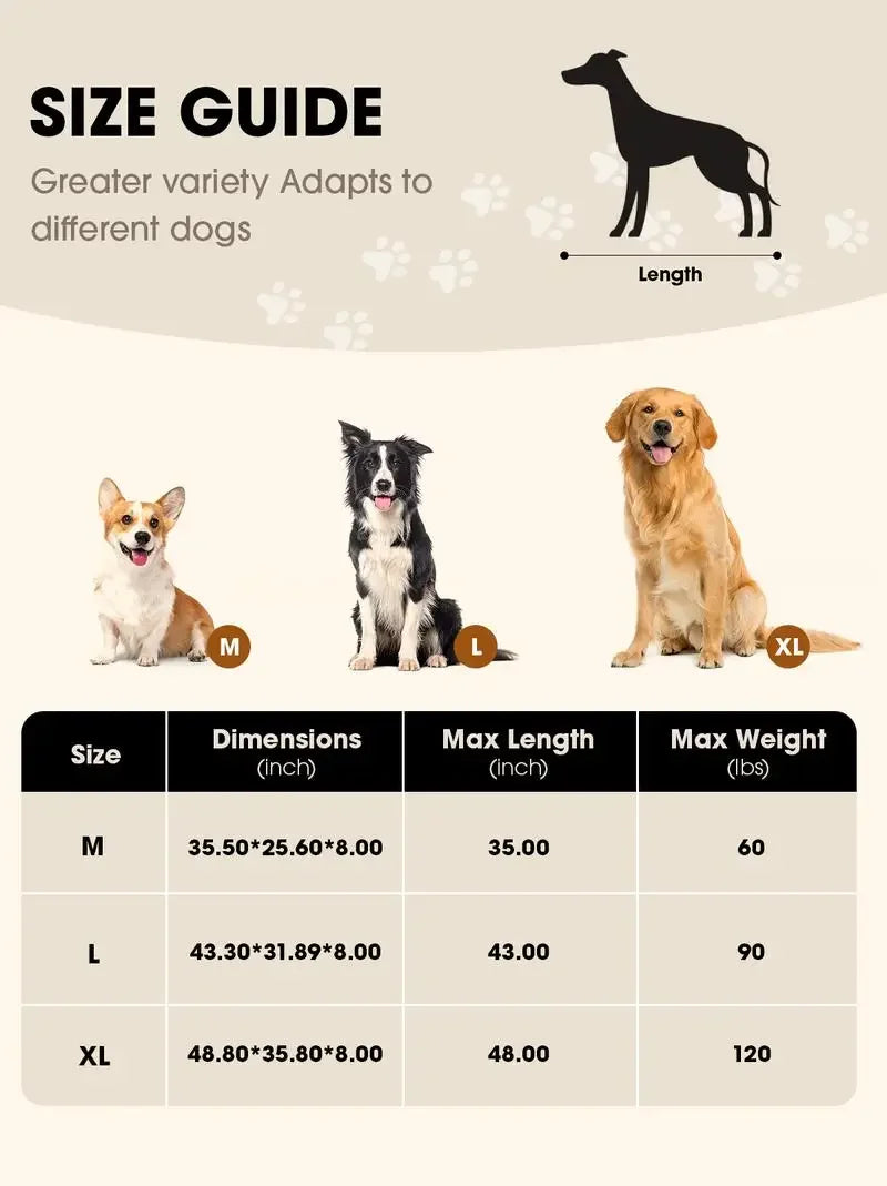 Elevated Dog Bed for Large Dogs Cooling Pet Cot Breathable Mesh Durable Frame Easy Clean Raised Pet Bed Indoor Outdoor Home